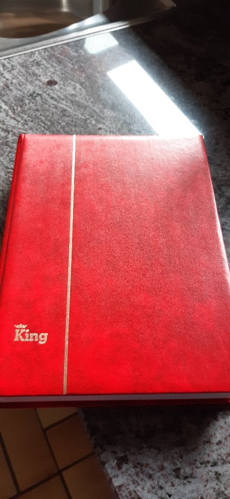 SPAANSE POSTZEGELS in KING ALBUM, Timbres & Monnaies, Enlèvement ou Envoi
