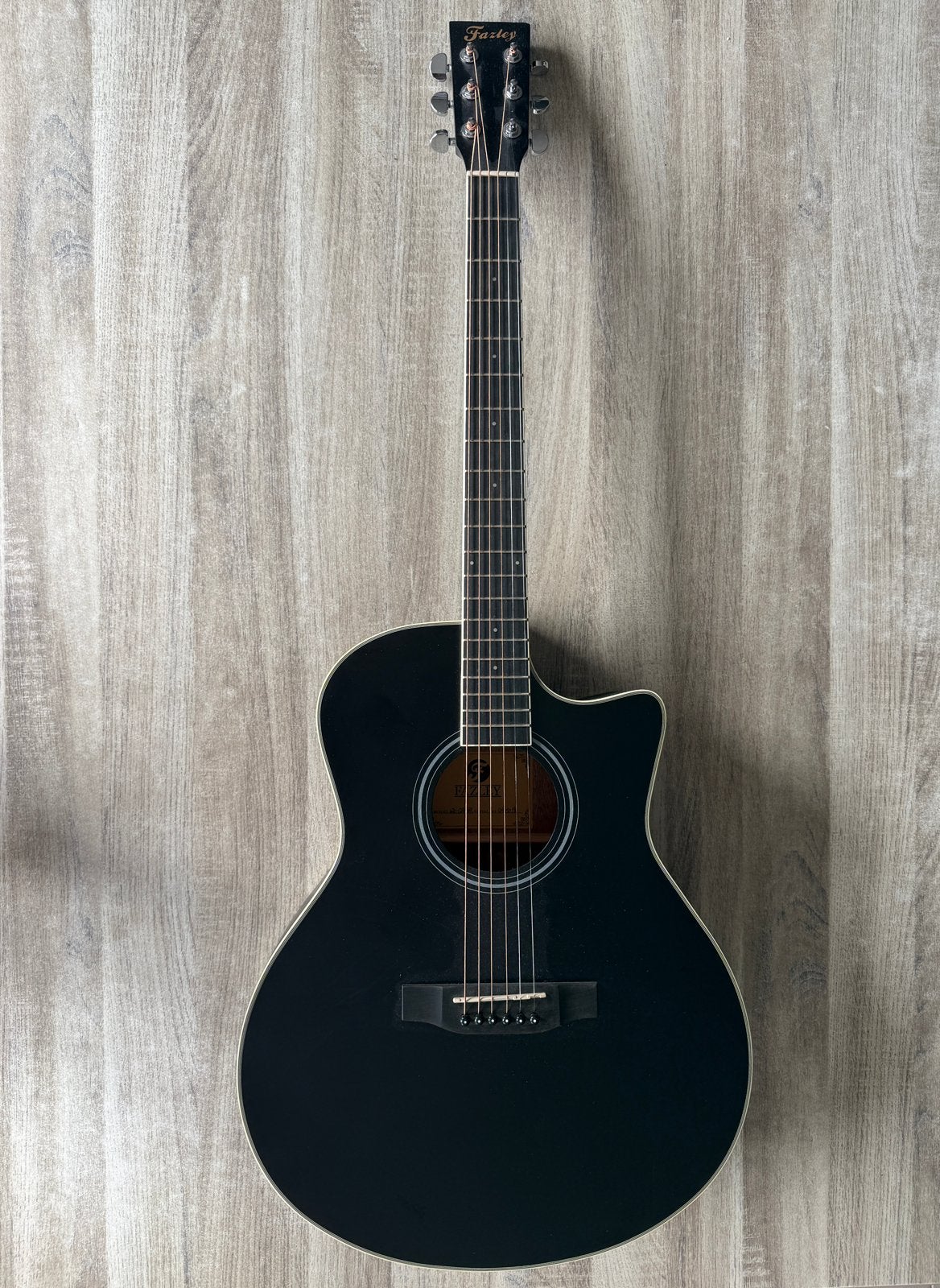 Fazley W40-BK akoestische westerngitaar, Enlèvement, Comme neuf, Guitare Western ou Guitare Folk