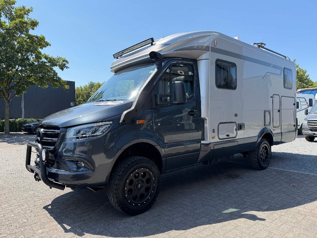 Hymer ML-T 580 4x4, Caravans en Kamperen, Mobilhomes, Automaat, Ringverwarming, Bedrijf, Koelkast