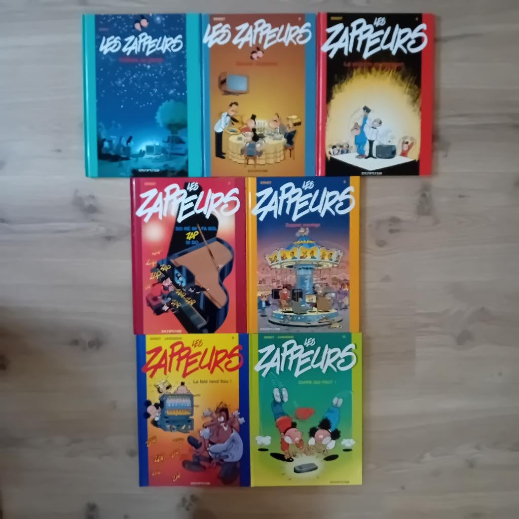 Les Zappeurs T4 à 9+12 + Génération zapping 3T - Tous EO, Livres, Enlèvement ou Envoi, Comme neuf