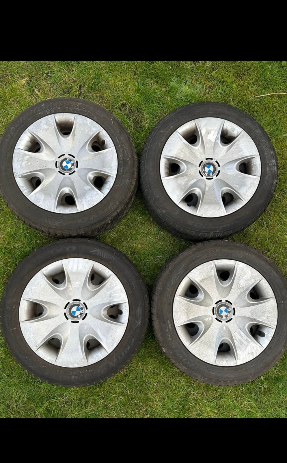 Bmw 1 serie winterbanden met velg 16 inch, Ophalen, Zo goed als nieuw