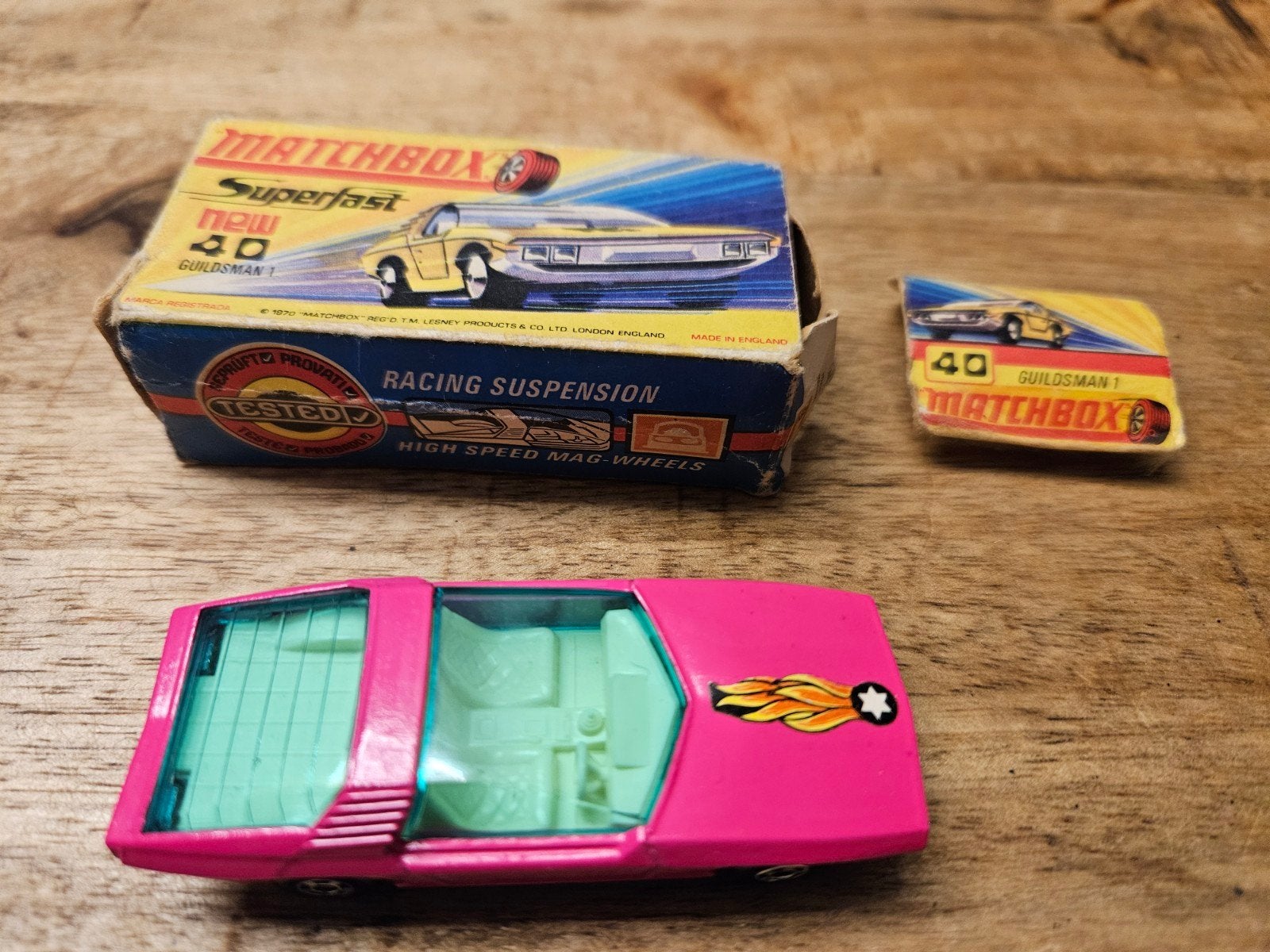 Matchbox Superfast nr40 Guildman 1, Verzamelen, Ophalen of Verzenden, Zo goed als nieuw
