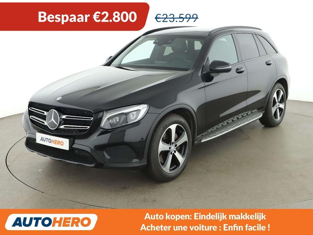 Mercedes-Benz GLC GLC 220 GLC 220 4Matic Exclusive, Auto's, Mercedes-Benz, Automaat, Gebruikt, Zwart, Leder