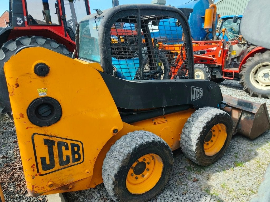 Mini-chargeuse JCB Robot 160 (2007), 1953 h, pneus pleins, Enlèvement, Chargeuse sur pneus ou Chouleur