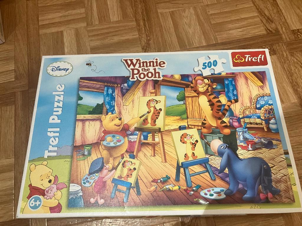Trefl winny de pooh puzzel 500 stukjes, Hobby & Loisirs créatifs, Sport cérébral & Puzzles, Comme neuf, Puzzle, 500 à 1500 pièces