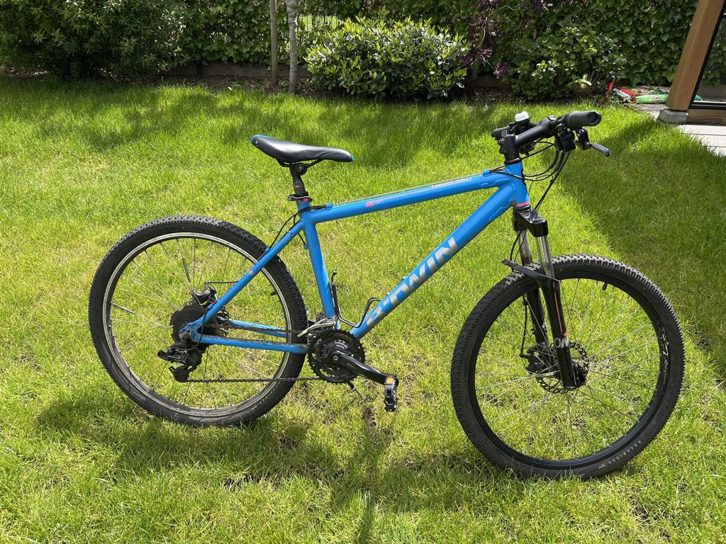 Mountainbike Rockrider 500 te koop, Fietsen en Brommers, Gebruikt, Versnellingen, Btwin Decathlon, Schijfrem