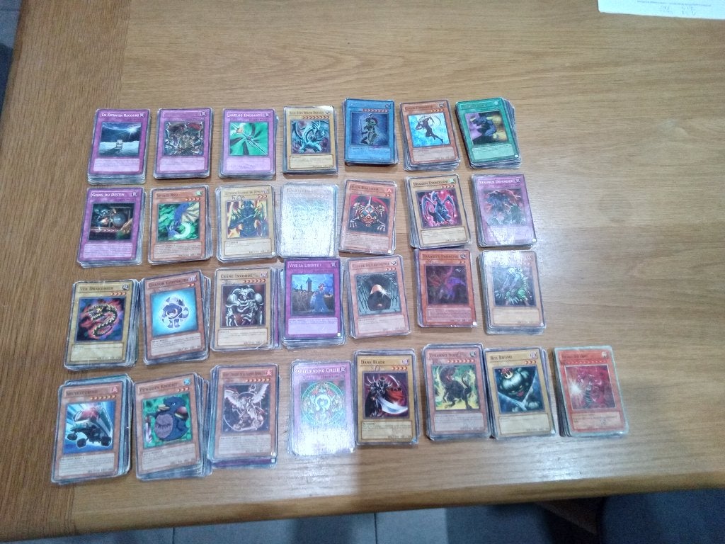 Carte yu-gi-oh, Ophalen, Gebruikt