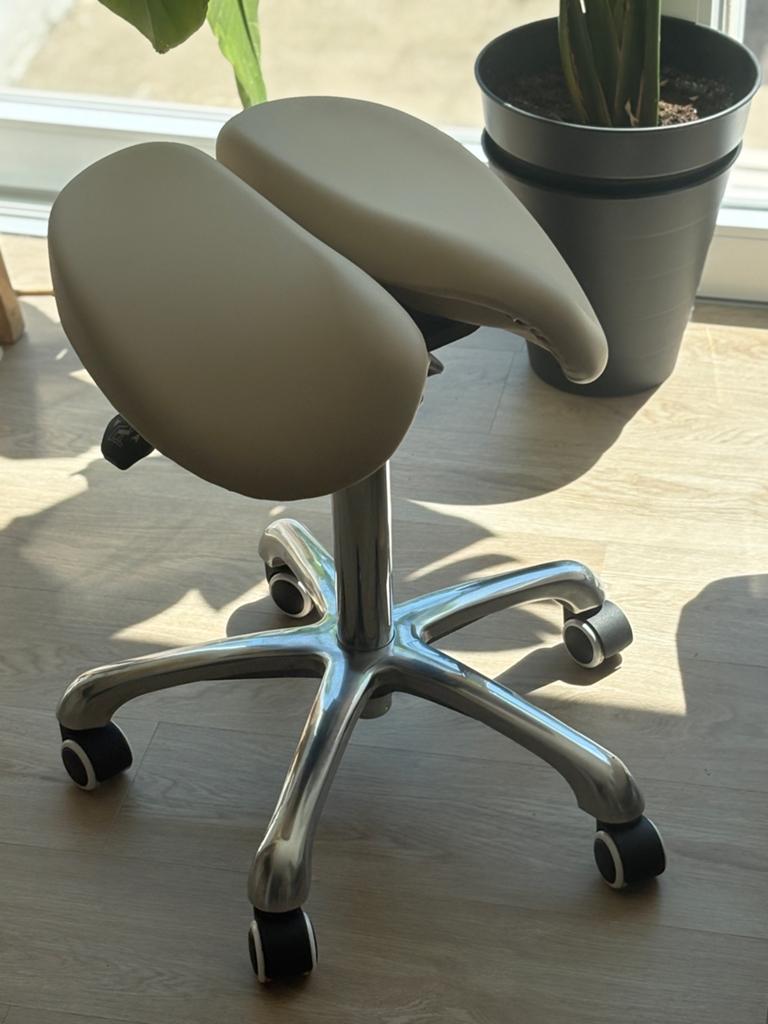 Tabouret 2 selles • ZenGrowth • Beige, Enlèvement, Comme neuf, Beige