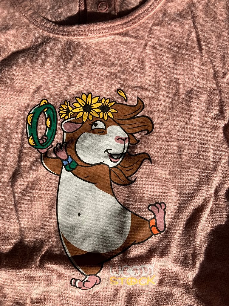 Woody pyjama Cavia 8 jr, Enlèvement ou Envoi, Vêtements de nuit ou Sous-vêtements, Utilisé, Fille