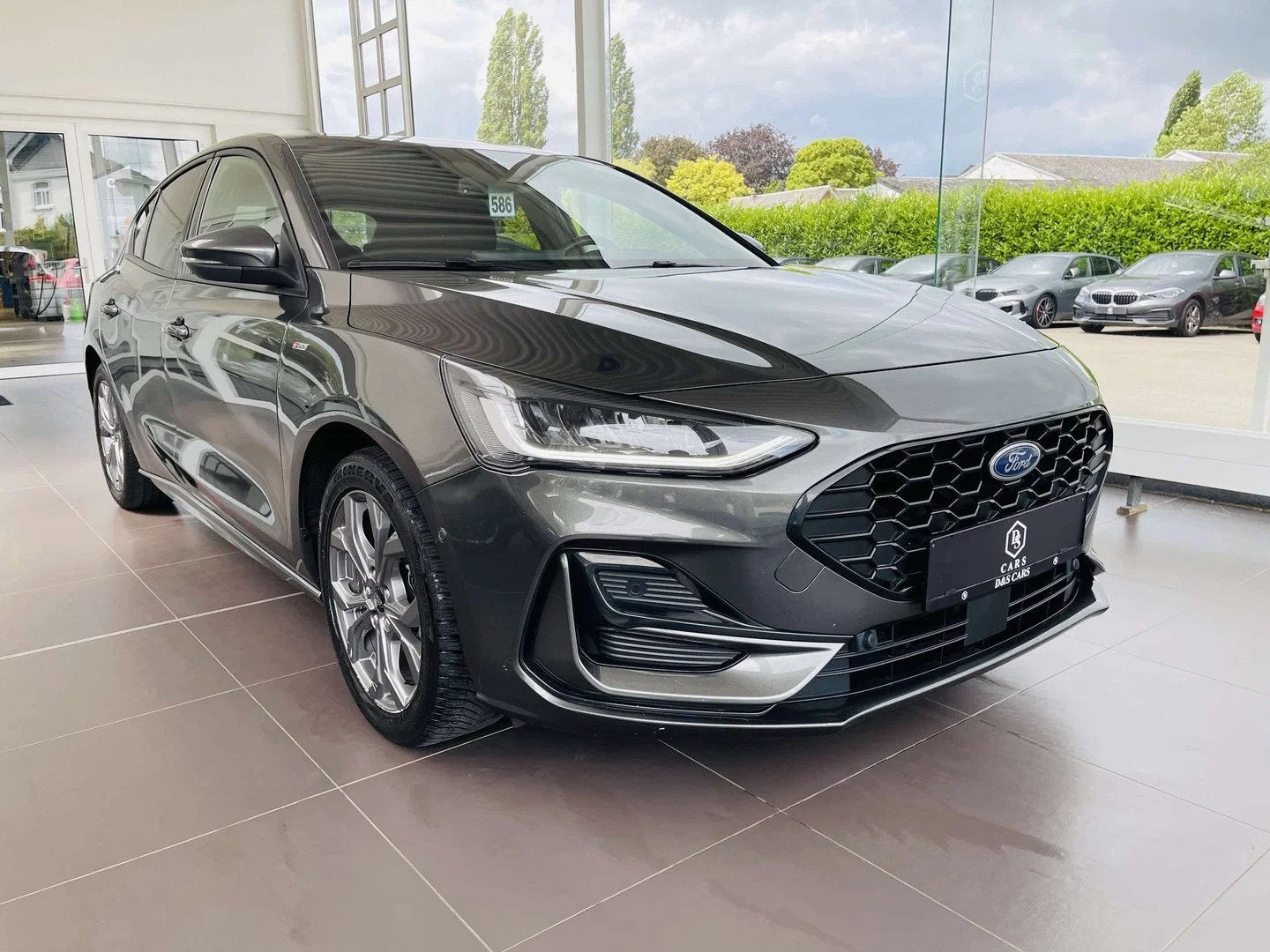 Ford Focus 1.0i MHEV * GARANTIE + ST-LINE + GPS + LED *, Focus, Stof, Gebruikt, Euro 6