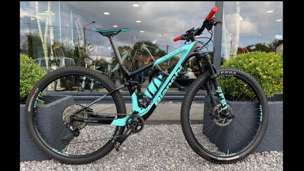 VTT Bianchi Methano CV FS 9.3 Full Carbon, XT, FOX...., Neuf, Enlèvement, Hommes, Frein à disque
