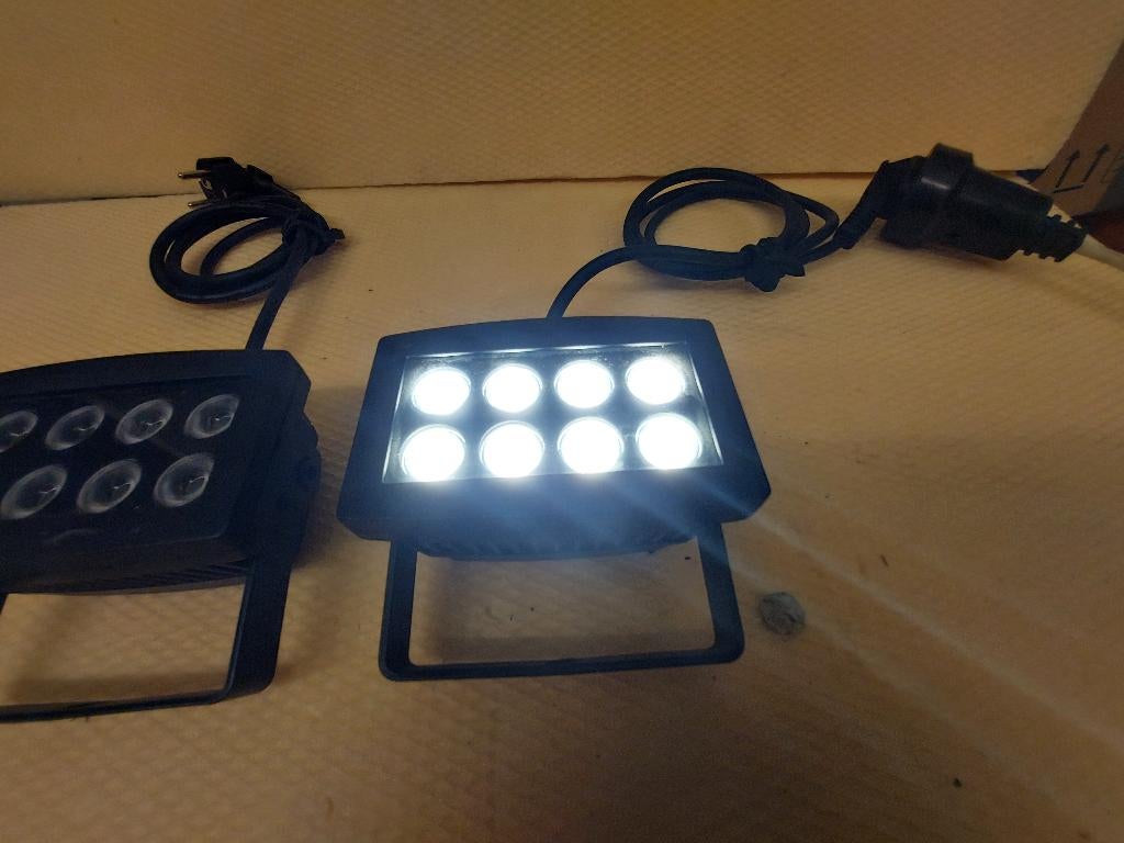 LightmaXX ARC 8x 1W LED Flood IP65 White, Muziek en Instrumenten, Ophalen of Verzenden, Gebruikt