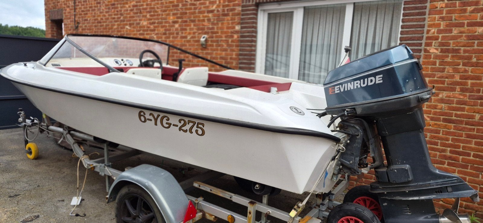 Fletcher arrow 150 met 115pk., Watersport en Boten, Speedboten, Ophalen