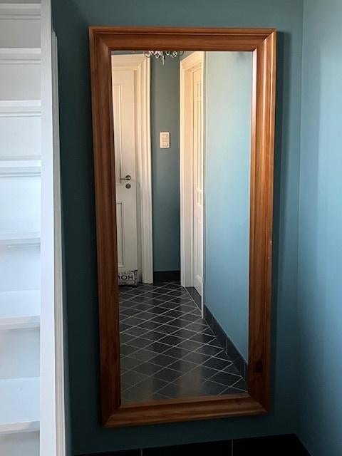 spiegel, Huis en Inrichting, Woonaccessoires | Spiegels, Ophalen, Gebruikt, 150 tot 200 cm, Rechthoekig