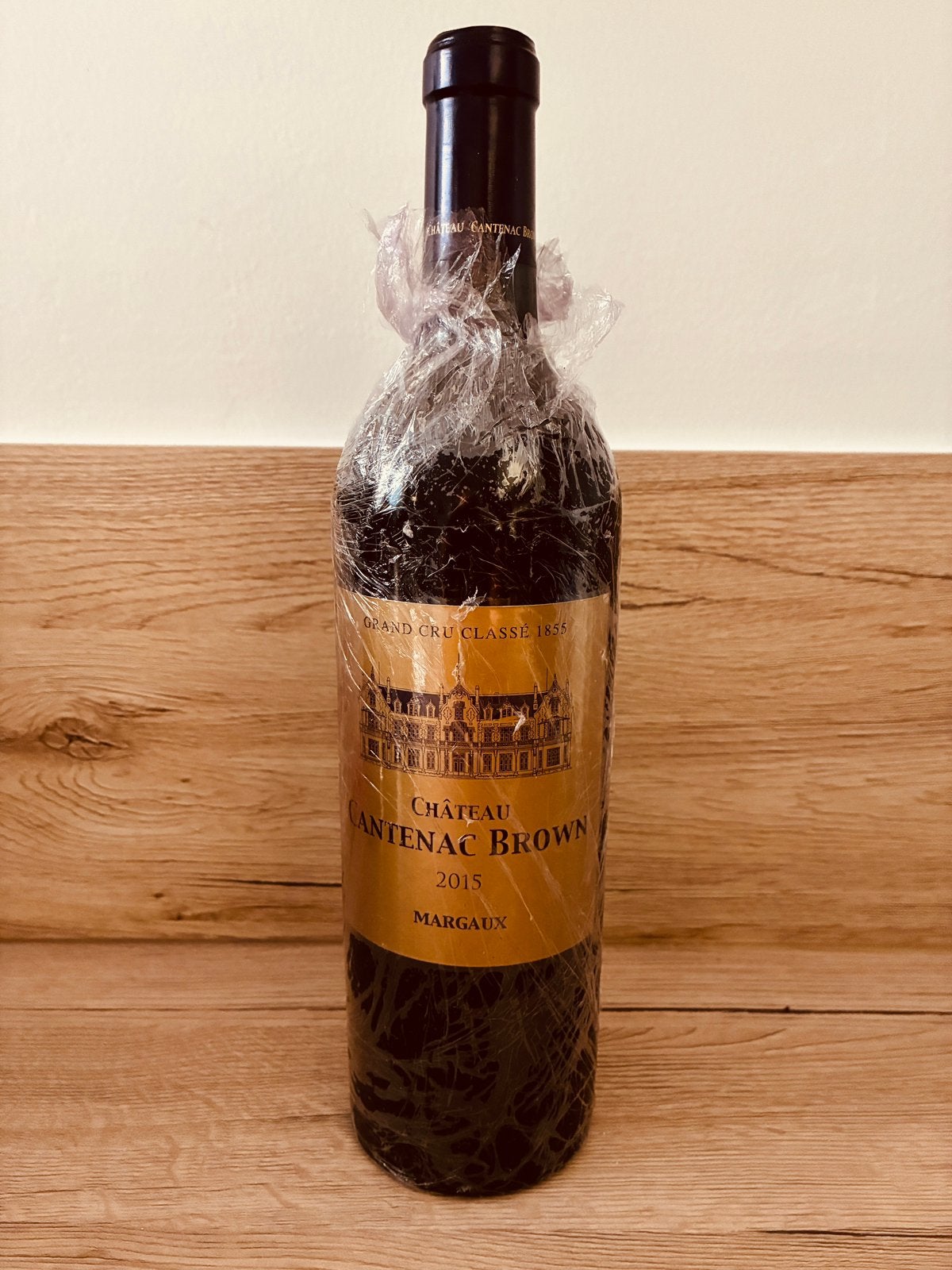 1 x Chateau Cantenac Brown 2015, Collections, Vins, Neuf, Pleine, Enlèvement, Vin rouge