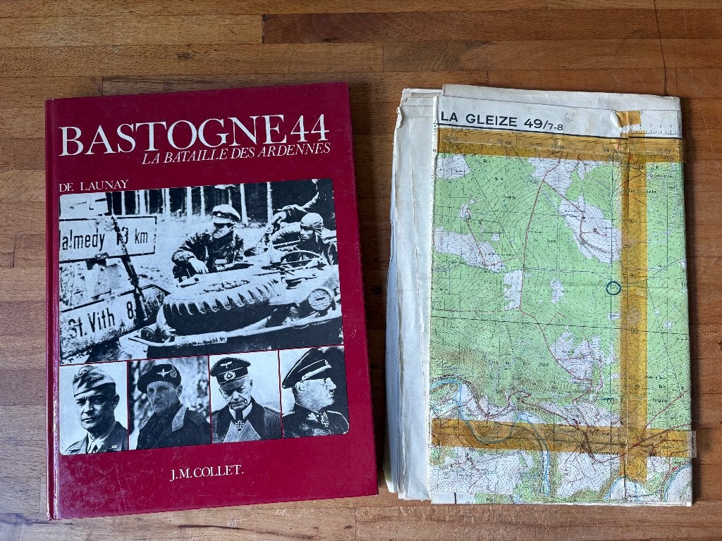 Bastogne 44 La bataille des Ardennes, Ophalen of Verzenden, Landmacht, Boek of Tijdschrift