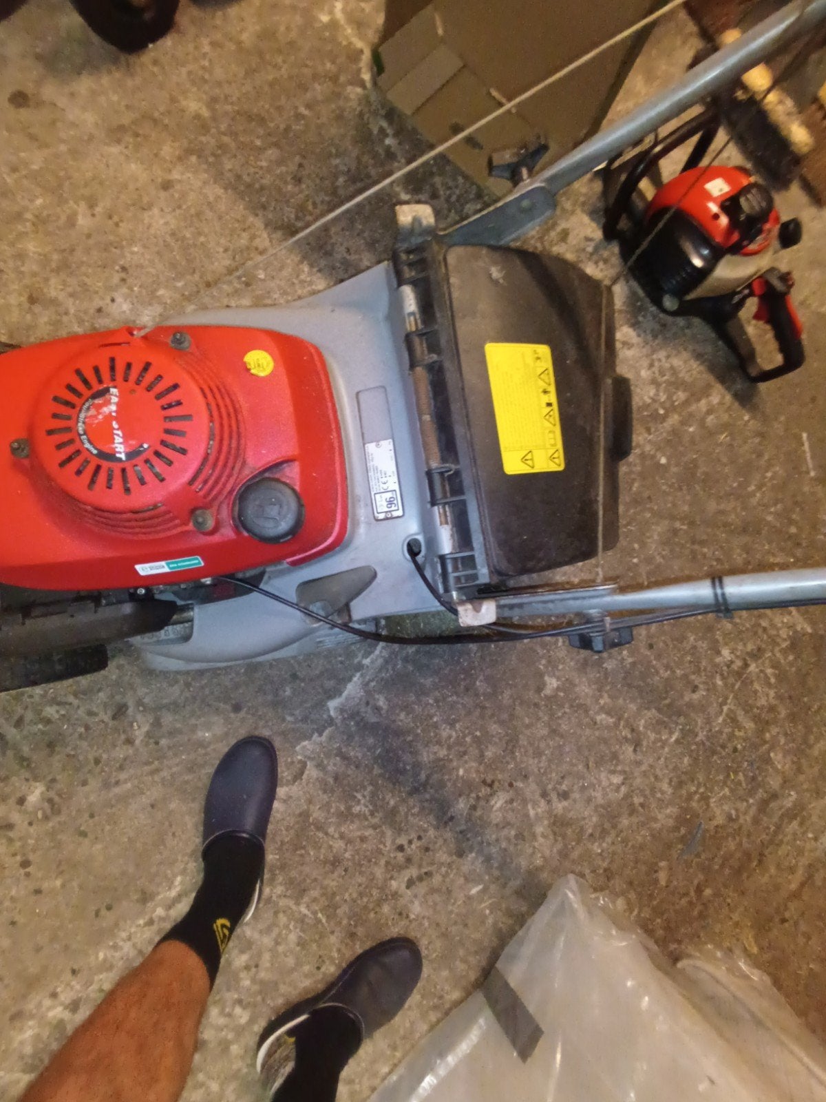 Honda benzine grasmaaier, Ophalen, Cirkelmaaier, Honda, Gebruikt