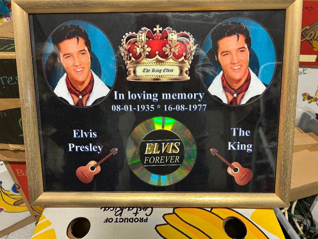 kader Elvis Presley, Verzamelen, Overige Verzamelen, Ophalen of Verzenden, Zo goed als nieuw