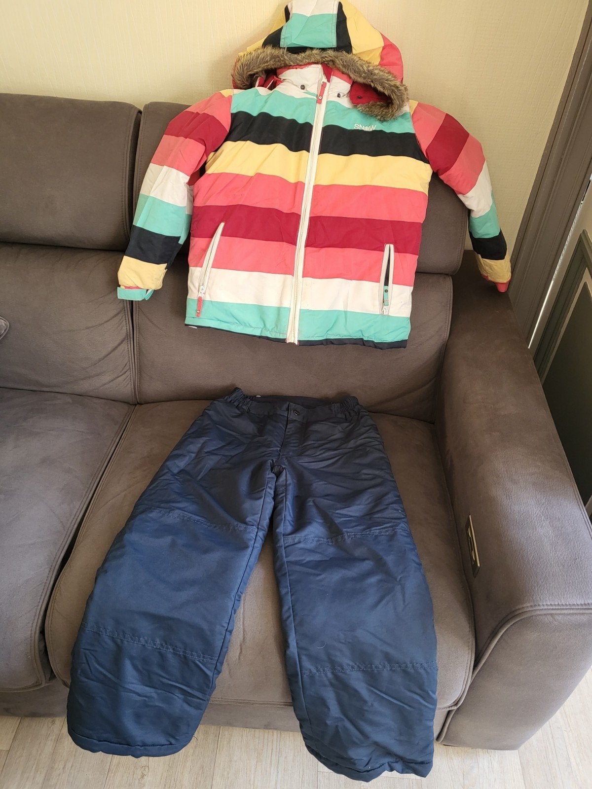 Vêtements de ski 10-12ans, Enlèvement, Comme neuf, Taille 34 (XS) ou plus petite, Pantalon