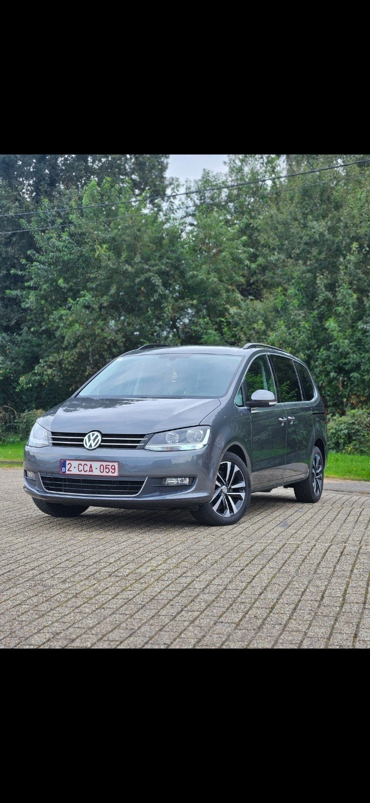 VW SHARAN 2.0TDI 150PK EURO 6B, Stof, Euro 6, Adaptive Cruise Control, Bedrijf