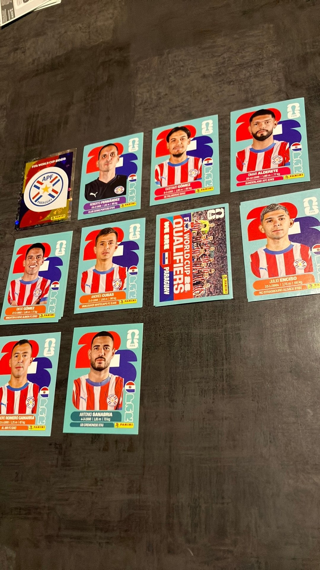 Autocollants Panini Coupe du Monde 2026 Paraguay, Collections, Autocollants, Neuf, Enlèvement ou Envoi