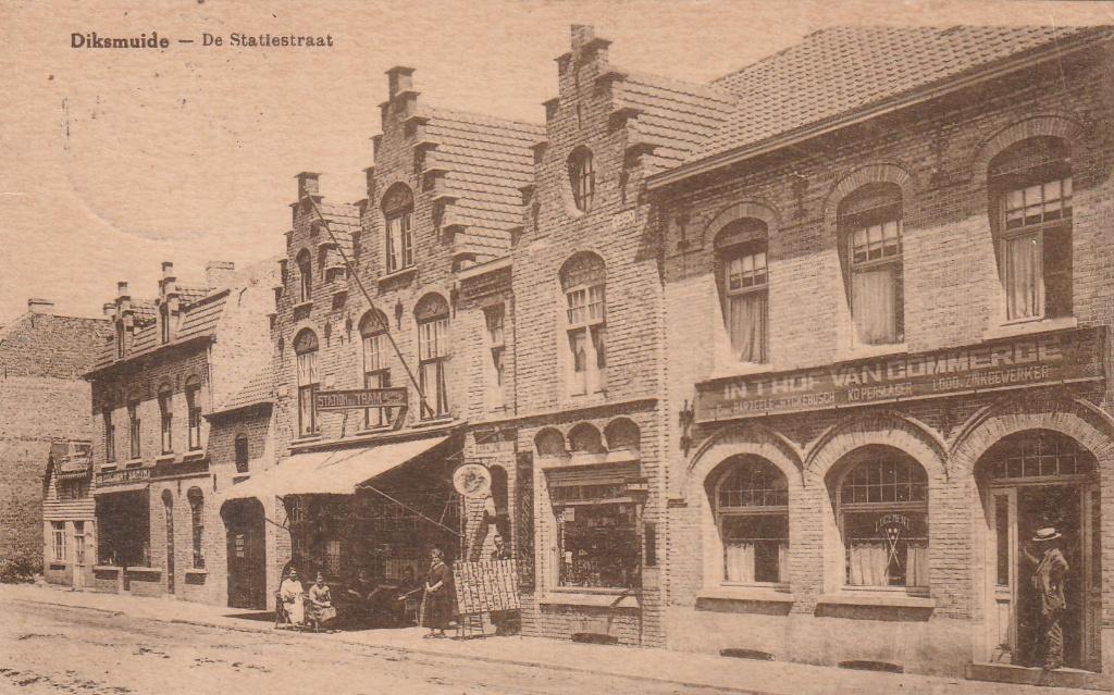 Diksmuide-Dixmude. De Statiestraat, Verzenden