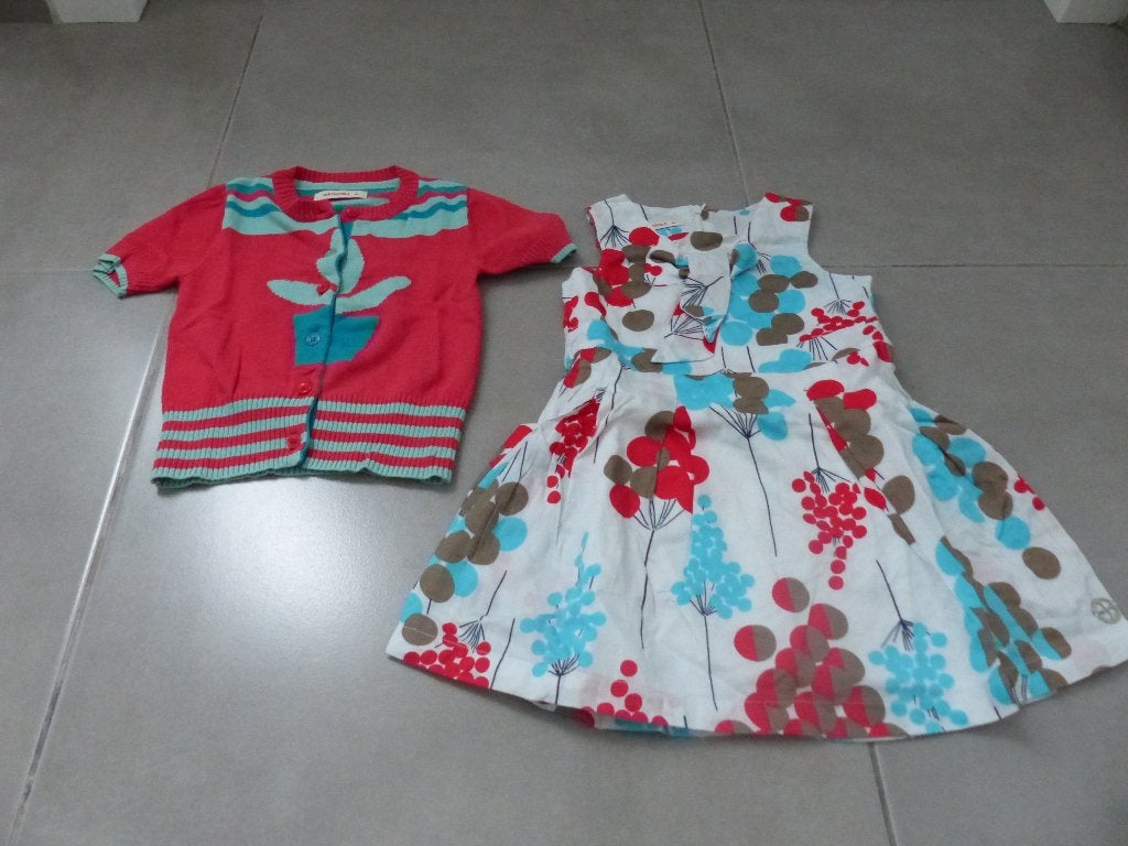 Set Jolie fille de Van Hasselt - taille 98, Enlèvement ou Envoi, Ensemble, VAN HASSELS., Comme neuf