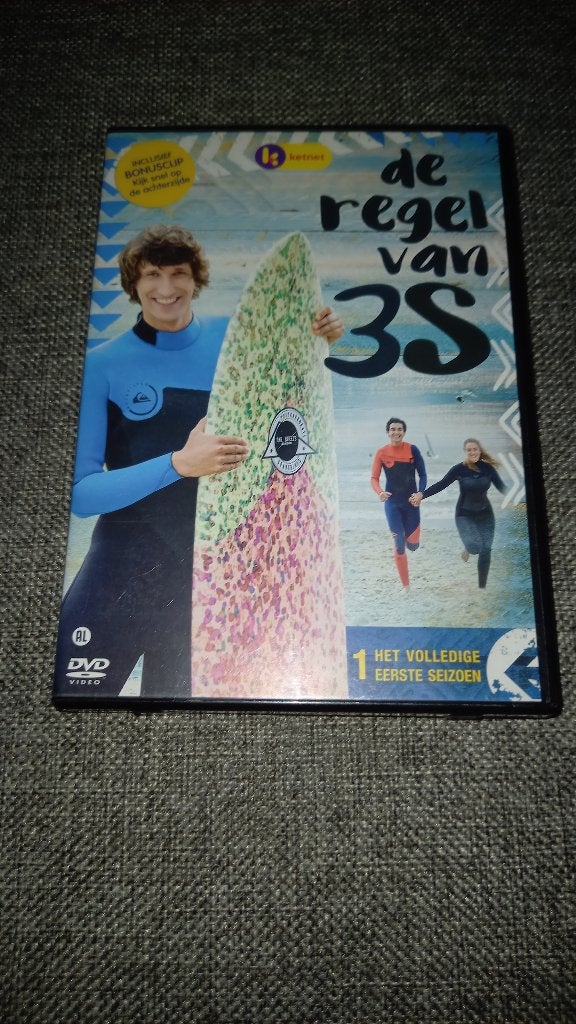 DVD box De regel van 3S, Cd's en Dvd's, Ophalen of Verzenden, Gebruikt