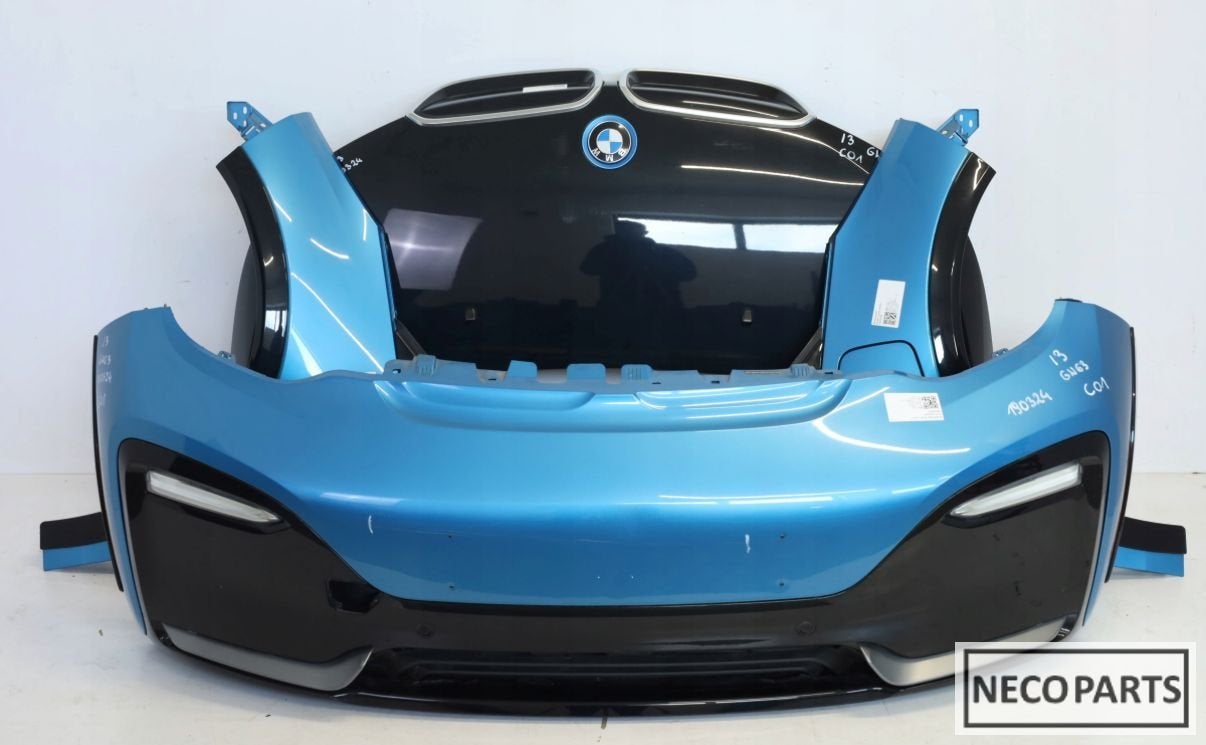 BMW i3 I3 LCI FACELIFT VOORKOP C01 ORIGINEEL ALLES LEVERBAAR, Auto-onderdelen, Carrosserie, Achterklep, BMW, Achter, Gebruikt