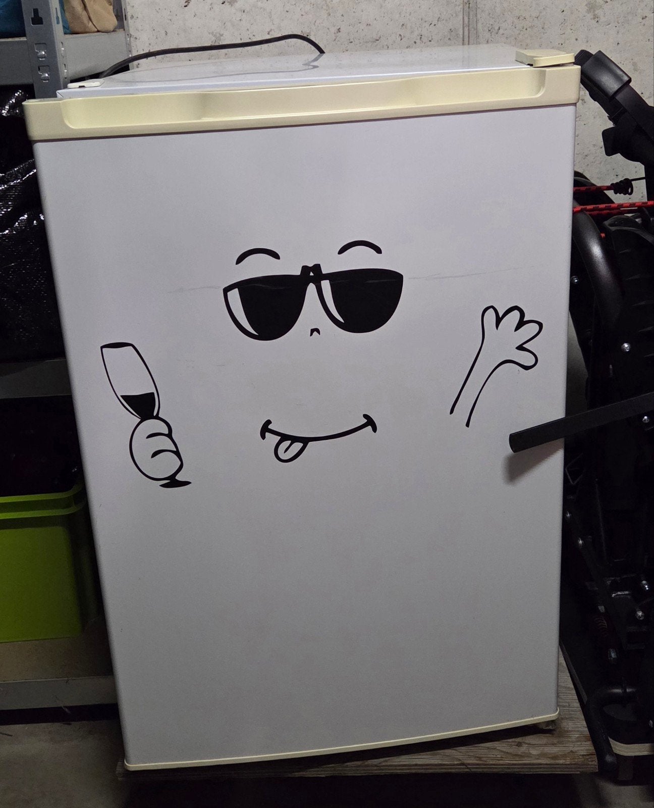 IKEA LAGAN koelkast, Electroménager, Réfrigérateurs & Frigos, Utilisé, Avec compartiment congélateur, 100 à 150 litres, Moins de 85 cm