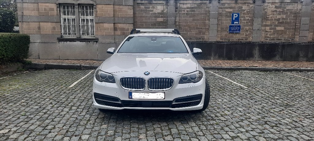BMW 518Da 01/2016 272.000km Excellent Etat, Auto's, Automaat, Achterwielaandrijving, Wit, Leder