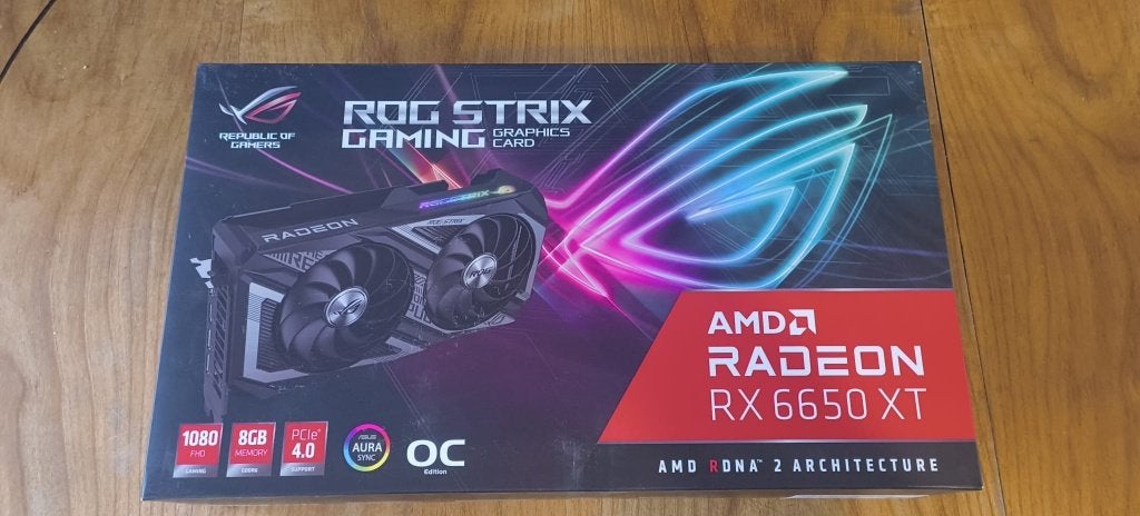 Asus Strix RX 6650 XT, Informatique & Logiciels, AMD, GDDR6, PCI-Express 4, Comme neuf