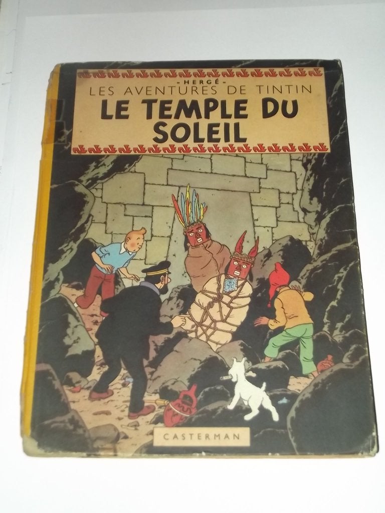 TINTIN/eo : Le Temple du Soleil, Livres, BD, Une BD, Enlèvement ou Envoi, Utilisé, Hergé.