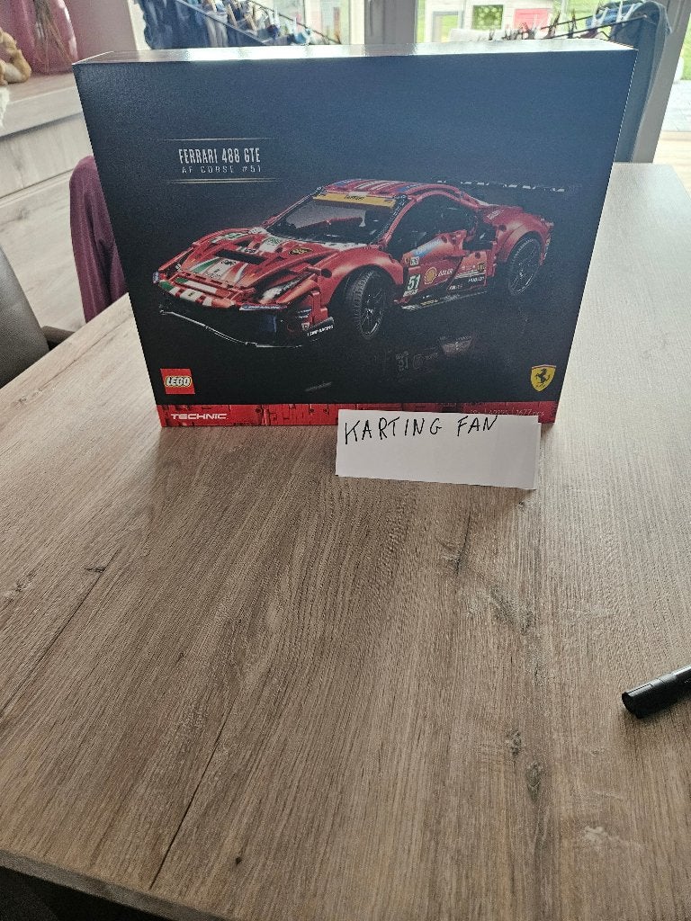 Lego Ferrari 488 gte, Ophalen, Lego, Nieuw, Technic
