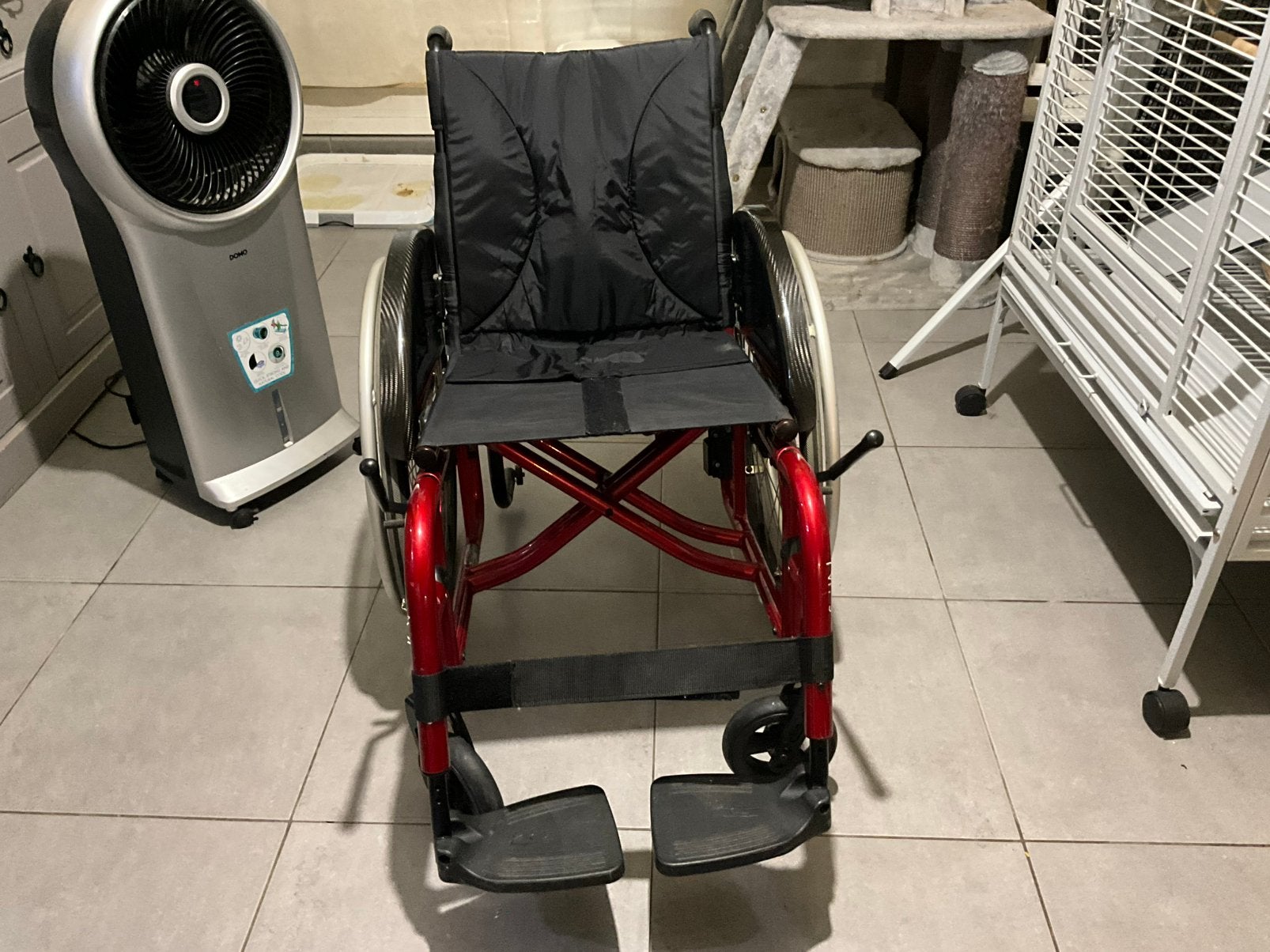 Chaise roulante active Kuschall, Enlèvement, Pliant, Utilisé, Fauteuil roulant manuel