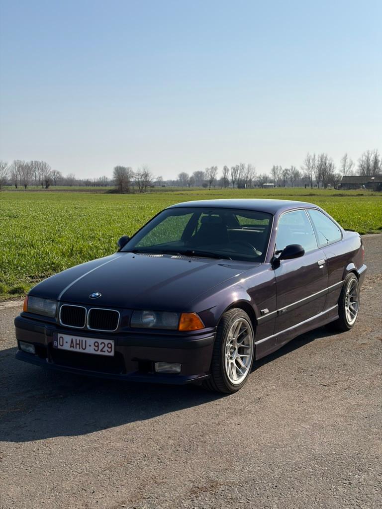 E36 M3 met S54, Autos, Achat, Boîte manuelle, Noir, 2 portes