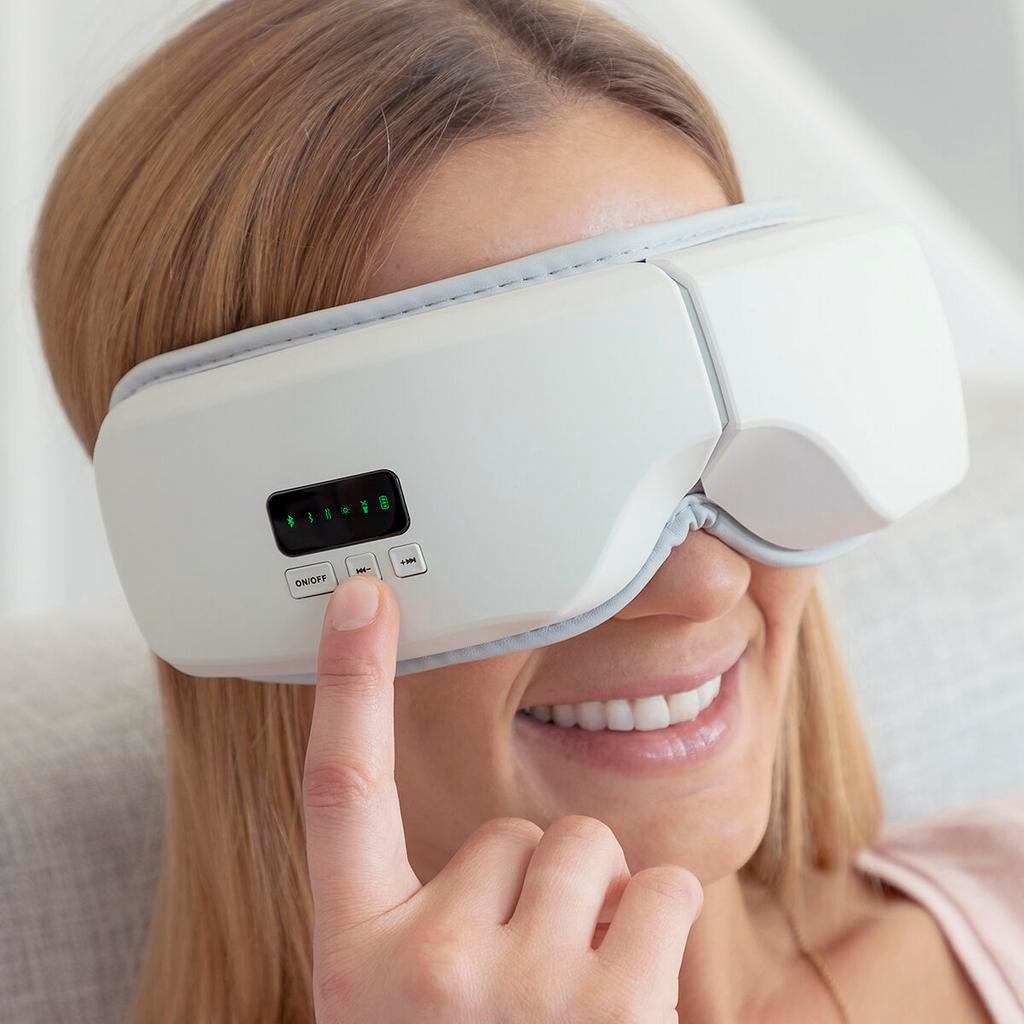 4-in-1 oogmassager met luchtcompressie, EU, Verzenden, Nieuw, Support@innovagoods.com