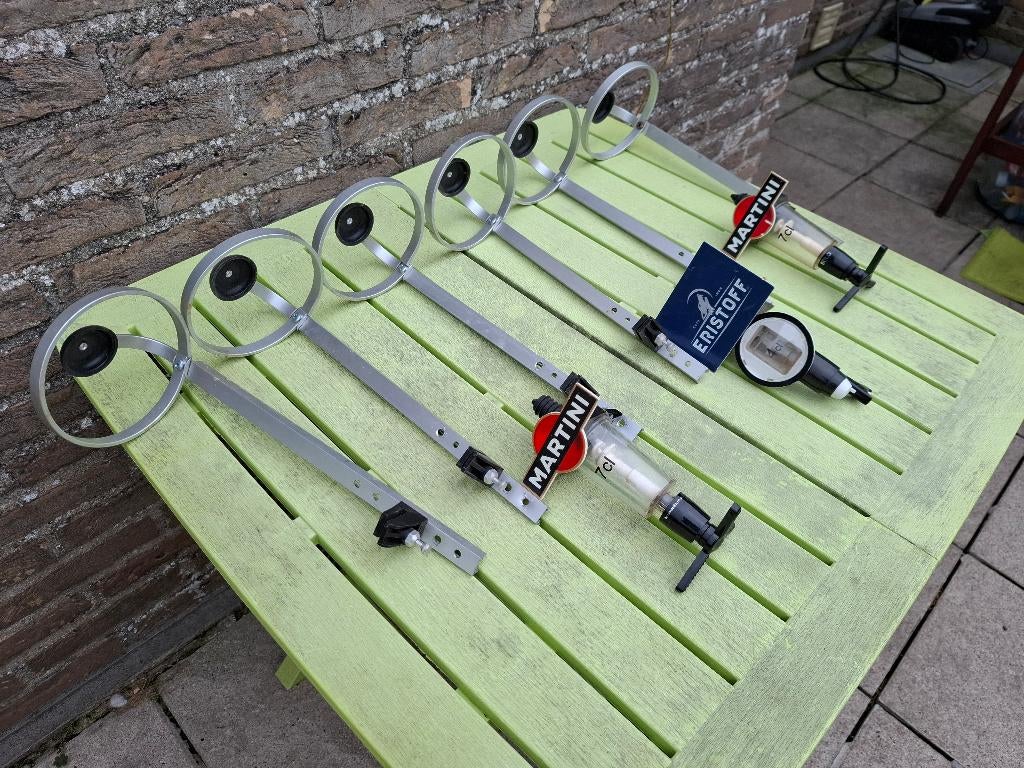 Lot van 6 dispensers + 3 doseurs Martini & Eristoff, Verzamelen, Ophalen of Verzenden, Zo goed als nieuw, Gebruiksvoorwerp