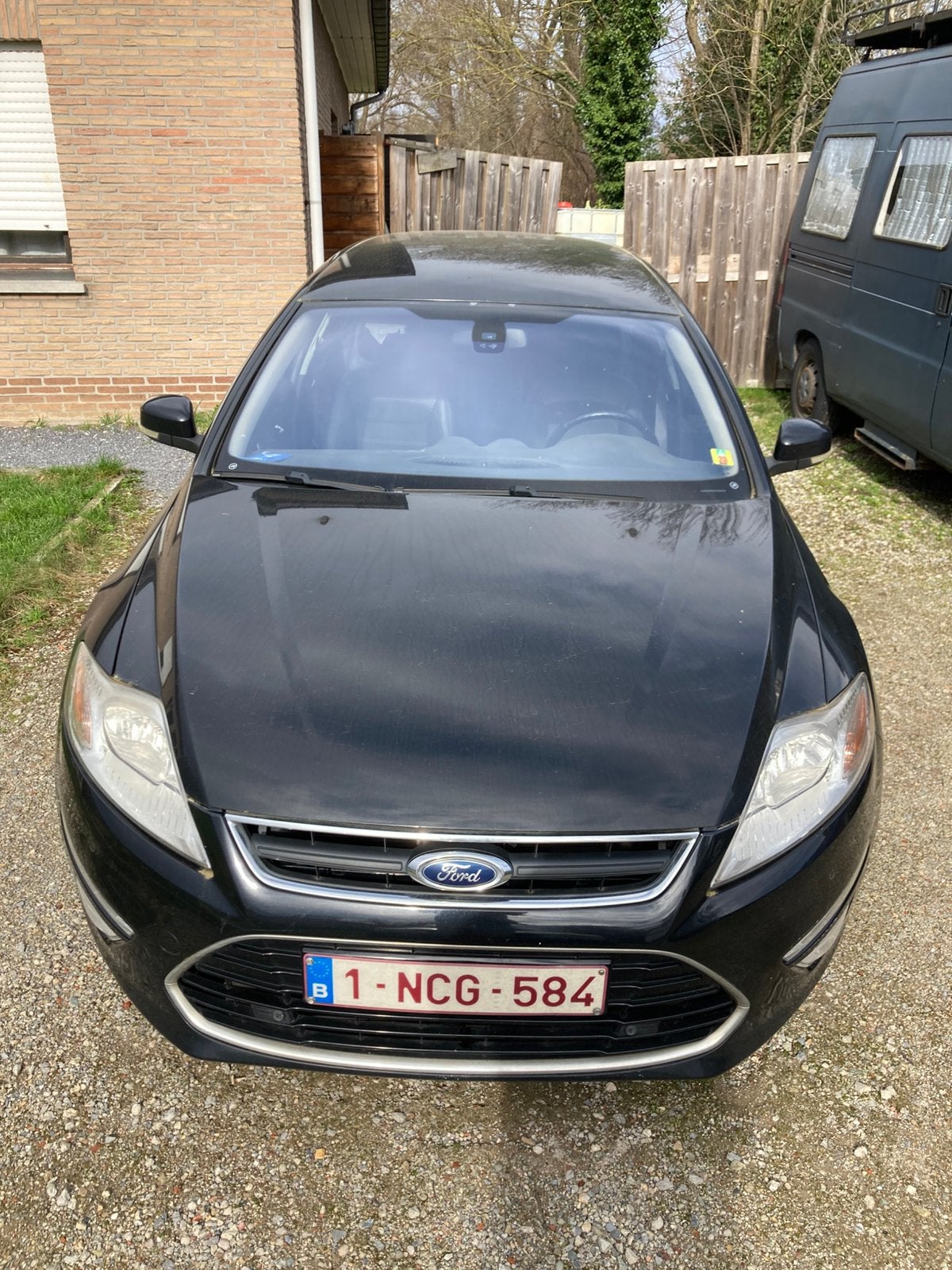 Ford mondeo te koop, Euro 5, Zwart, Mondeo, Leder en Stof