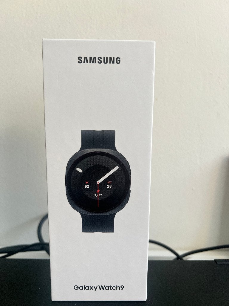 Samsung Galaxy Watch 9, Zwart, Nieuw, Ophalen of Verzenden, Samsung galaxy watch