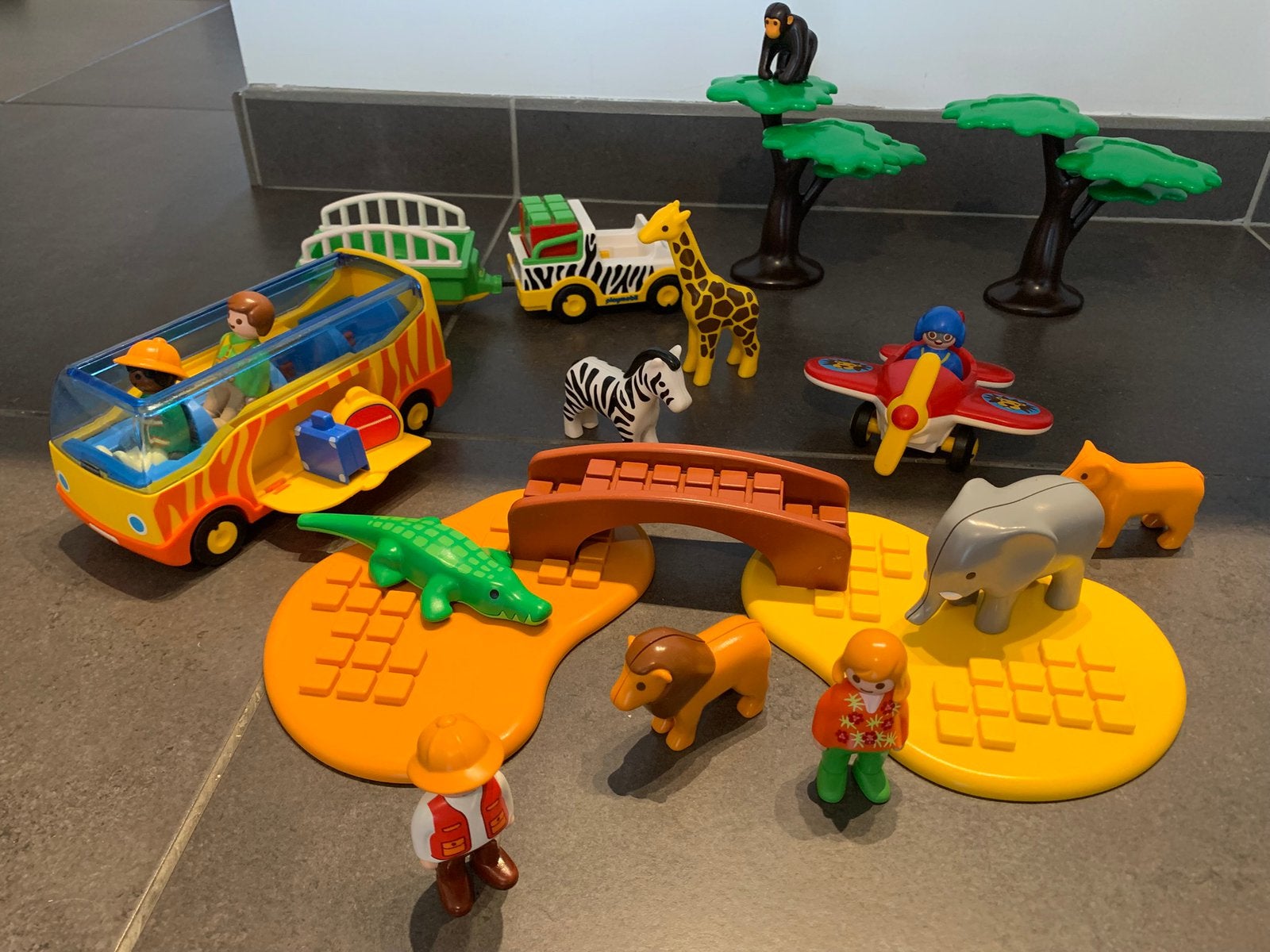 Playmobil safari set 5047, Kinderen en Baby's, Speelgoed | Playmobil, Ophalen, Zo goed als nieuw, Complete set
