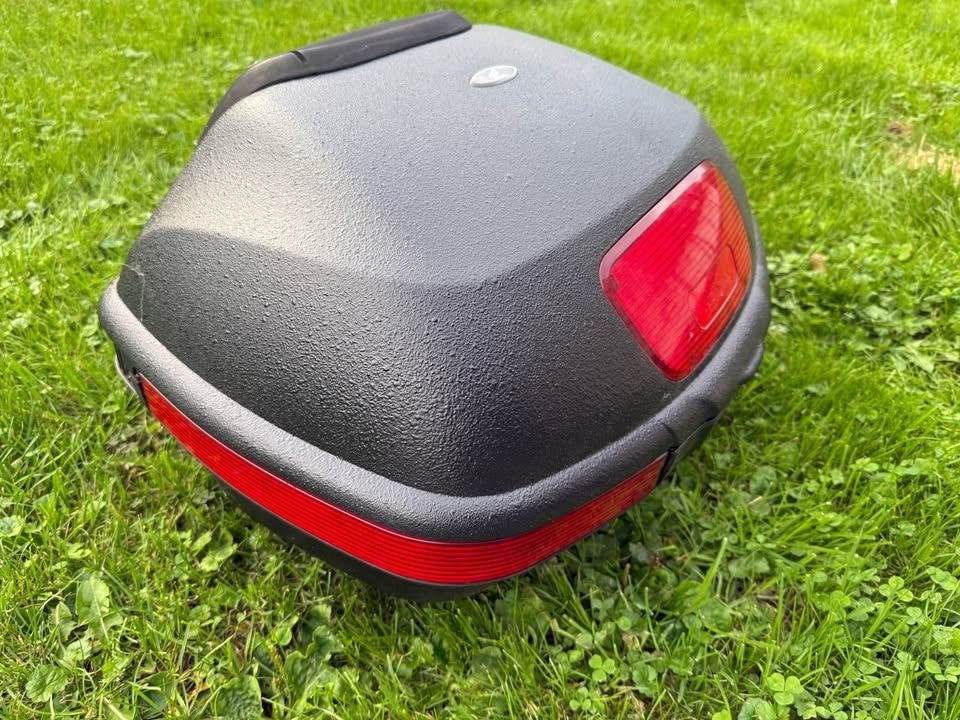 topcase moto Honda Deauville NT700 noir mat Raptor line, Motos, Enlèvement, Utilisé
