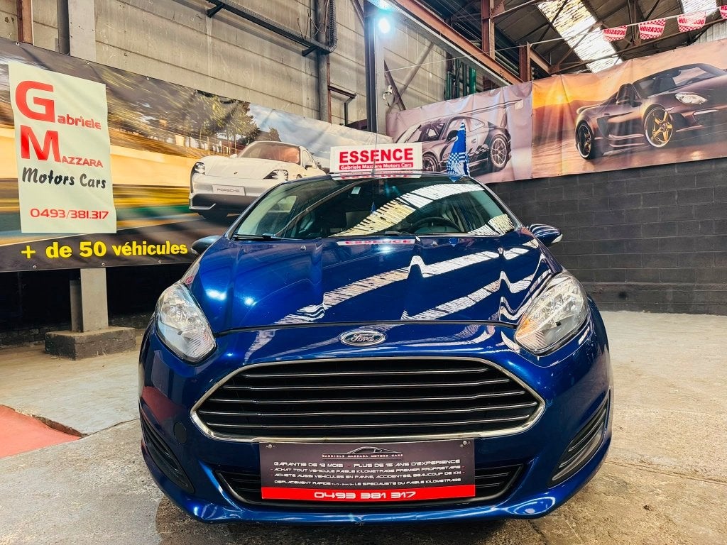 Ford Fiesta 1.0i Airco V.C V.E CT ok, Auto's, Blauw, https://public.car-pass.be/vhr/72bffbd3-c0cd-477a-9977-b39f8e2a9655, Bedrijf