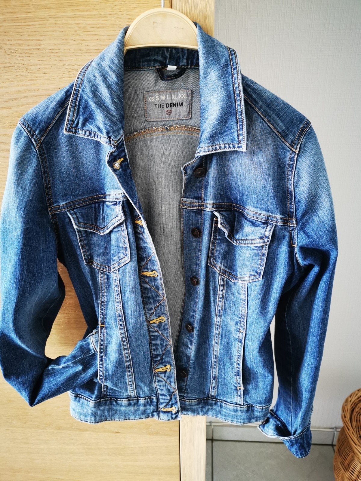 Jeansvest maat S, Kleding | Dames, C&A, Ophalen of Verzenden, Gedragen, Blauw