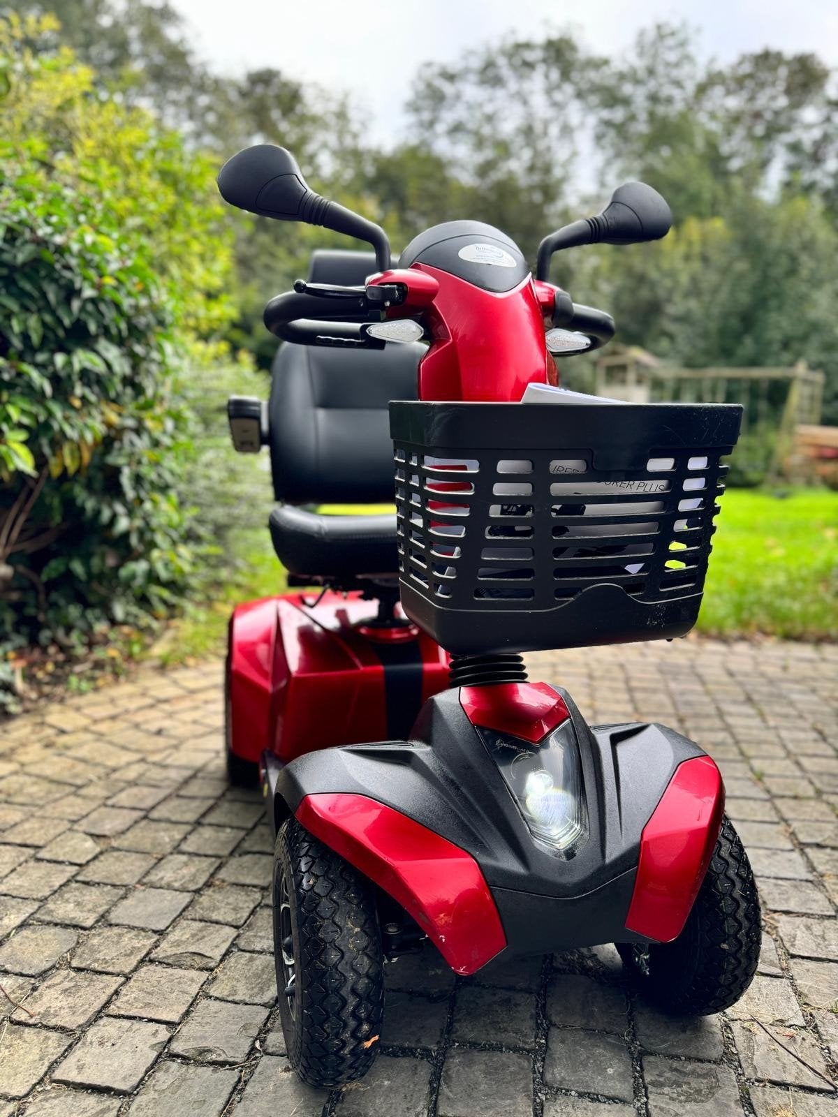 elektrische Scootmobiel ST4D nieuw staat meer inf 0488826971, Ophalen of Verzenden, Zo goed als nieuw