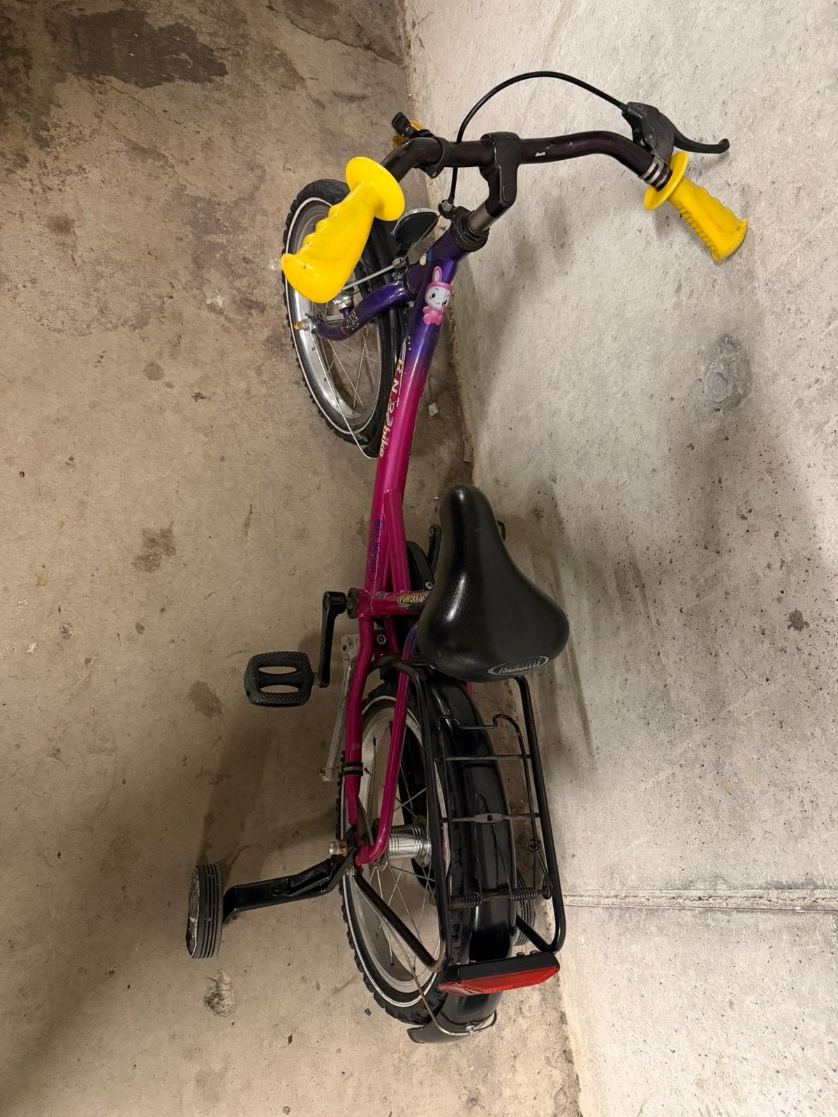 Meisjes fiets, Ophalen, Gebruikt