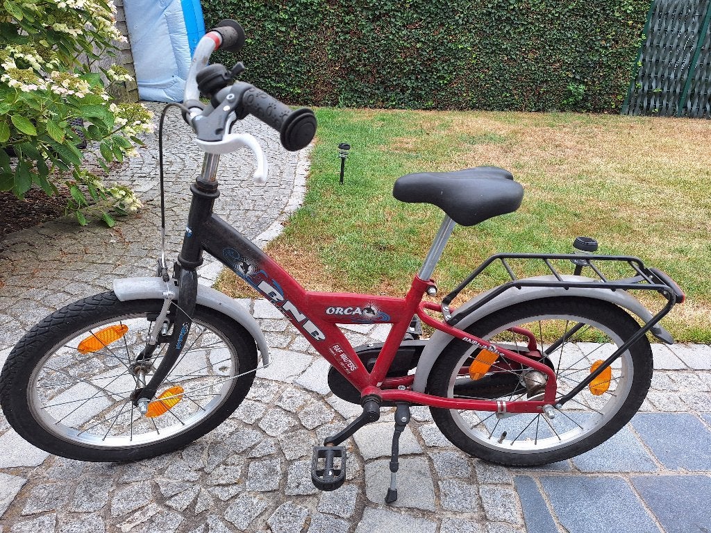 Kinderfiets merk BNB, Fietsen en Brommers, Ophalen, Gebruikt, Velgrem, Minder dan 16 inch
