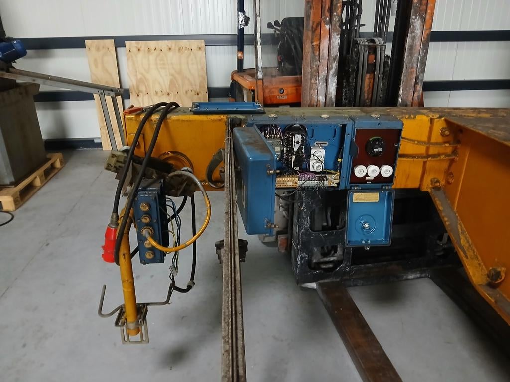 Rolbrug 3,2 ton, Ophalen