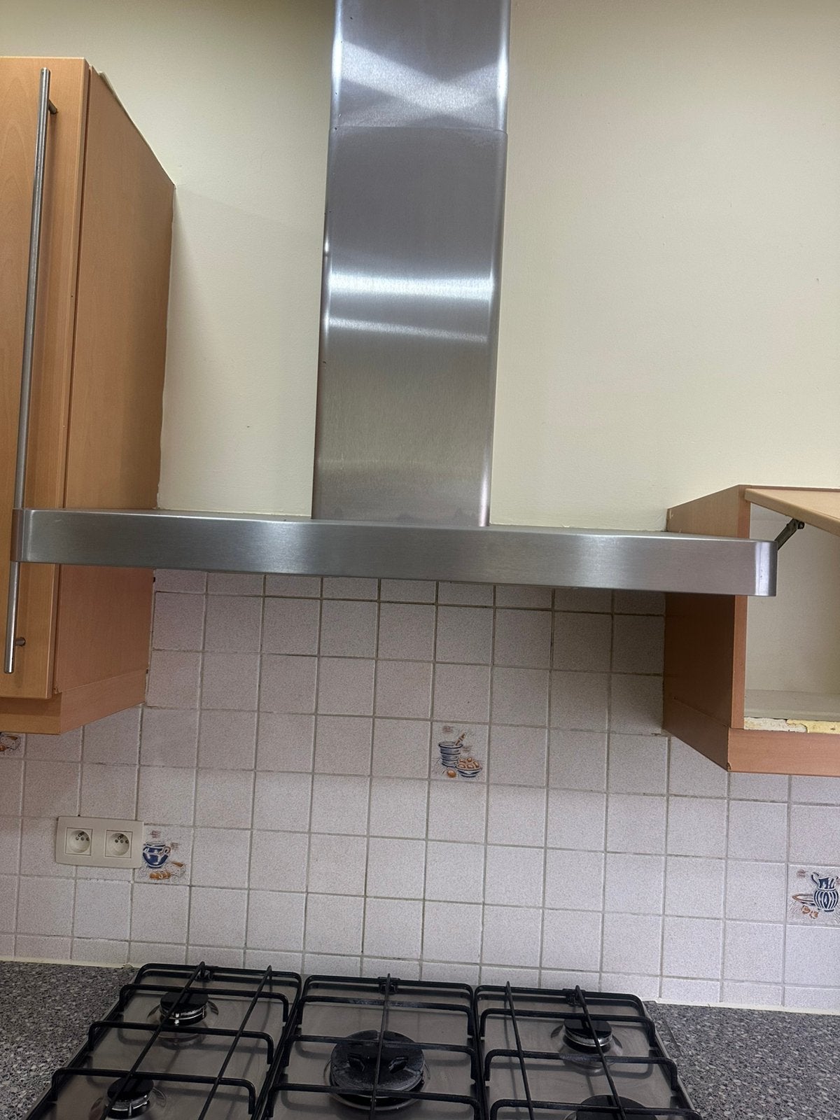 Hotte Bosch 90 cm, Electroménager, 600 à 800 m³/h, Hotte murale, Enlèvement, Utilisé