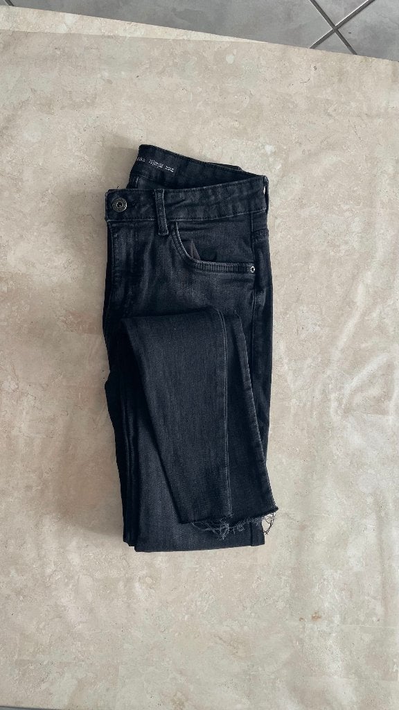 JEANS noir S, Enlèvement ou Envoi, Porté, Noir, W28 - W29 (confection 36)